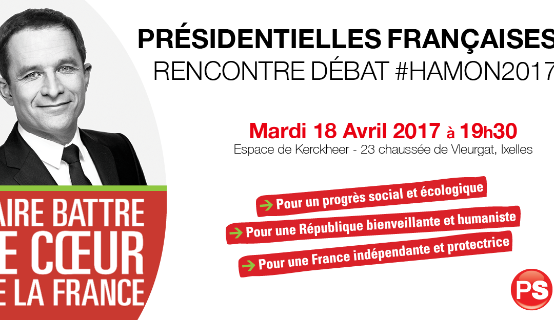 18 avril 2017 : Débat – Présidentielles #Hamon2017